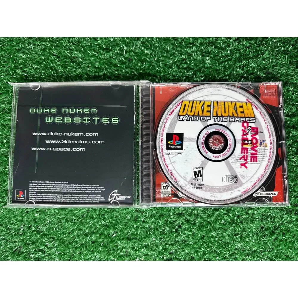 Duke Nukem: Land of the Babes (Sony PlayStation 1, 2000) Complete CIB